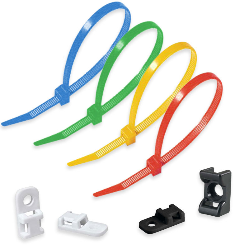 Opaski i elementy mocujące do kabli