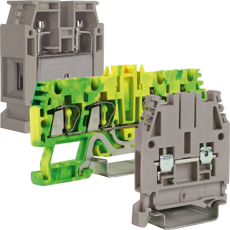 Złącza na szynę DIN